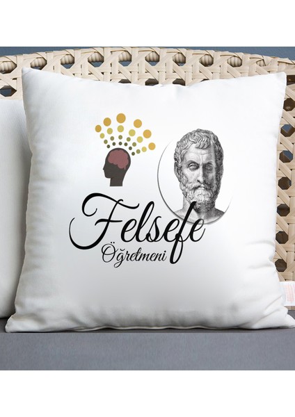 Felsefe Öğretmeni Temalı Yastık