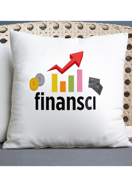 Finanscı Temalı Yastık