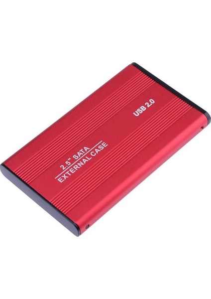 4299 2.5 Sata USB Harddisk Kutusu Kırmızı