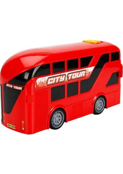 Sesli ve Işıklı Çift Katlı Otobüs 26 Cm.