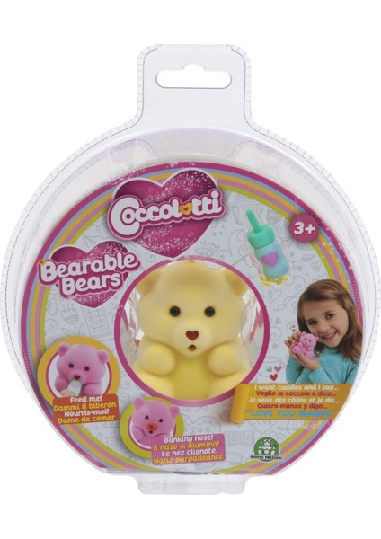 Coccolotti Konuşan Oyuncak Sevimli Ayıcık Sunshine - Sarı