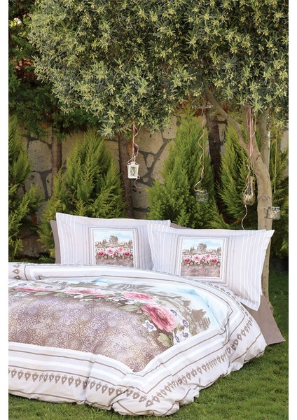 Pamuk Saten Çift Kişilik Nevresim Takımı Vetrina