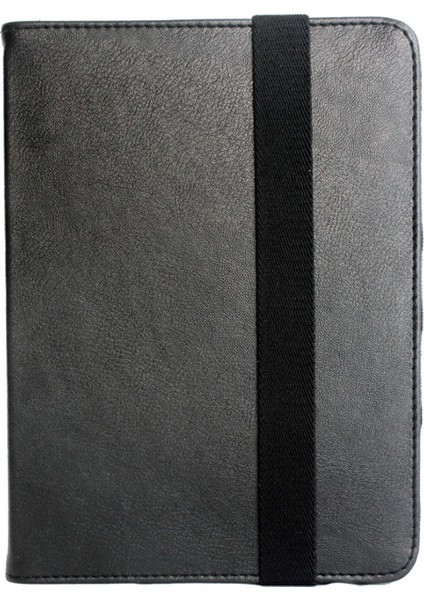 Lenovo Tab 2 A10-70 Tablet Alfa Book Case PU Deri Standlı Kılıf - Siyah