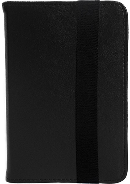 Lenovo Tab 4 8 Alfa Book Case PU Deri Standlı Kılıf - Siyah