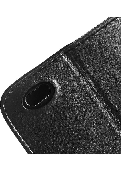 Lenovo Tab 4 8 Alfa Book Case PU Deri Standlı Kılıf - Siyah