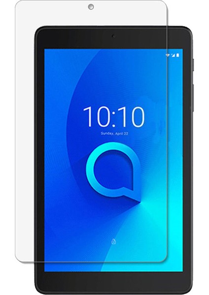 Alcatel 3T 8" Tempered Glass Cam Koruma