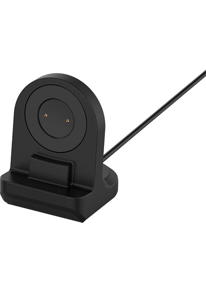 Huawei Watch GT2 46 mm için Silikon Şarj Standı Siyah - AL2417 fırsatları