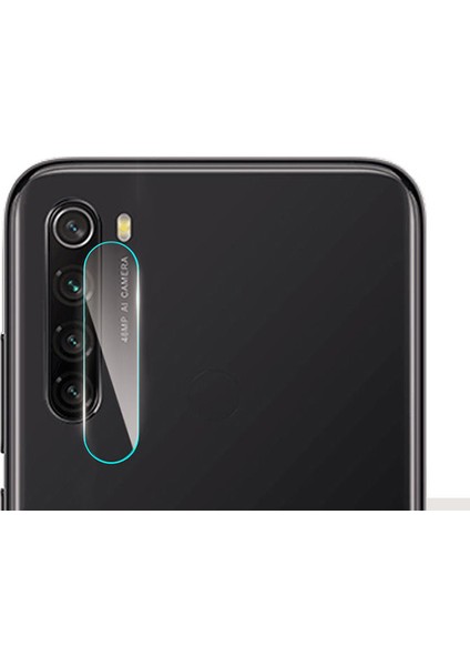Xiaomi Redmi Note 8 Kamera Camı Lens Koruyucu Nano Esnek Film