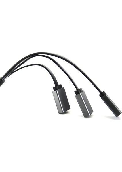 Type-C to Usb 3in1 Çok Amaçlı Dönüştücü