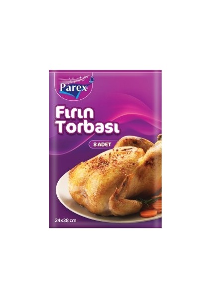Yanmaz Fırın Torbası 3*8 Adet Toplam 24 Adet