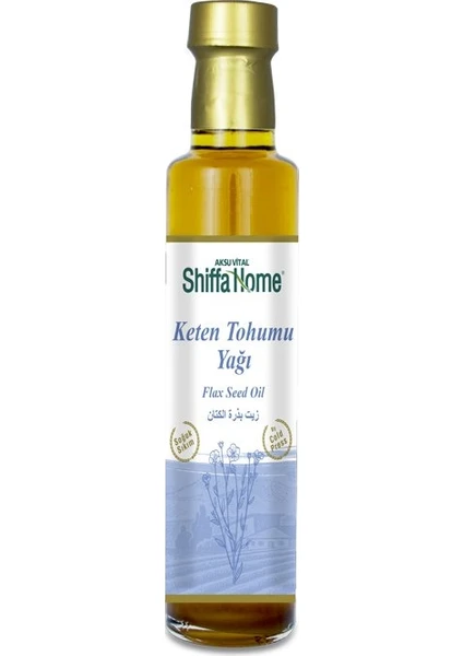 Shiffa Home Keten Tohumu Yağı 250 ml