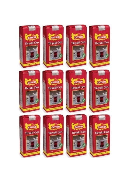 Tiryaki Çay 500 gr 12'li fiyatları