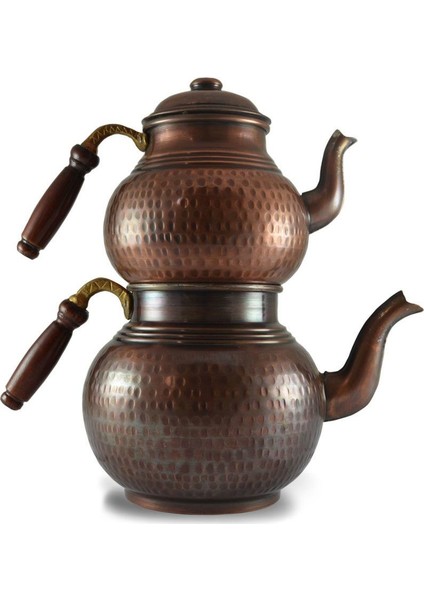 Anatolia Antik Klasik El Dövmesi Bakır Çaydanlık No:3