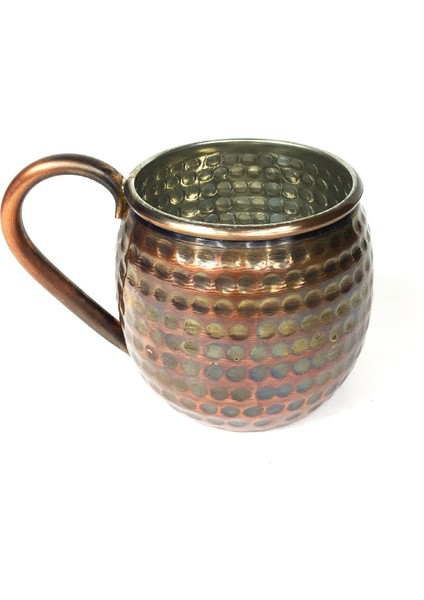 Anatolia Luna Petekli Bakır Kupa Bardak Mug modelleri