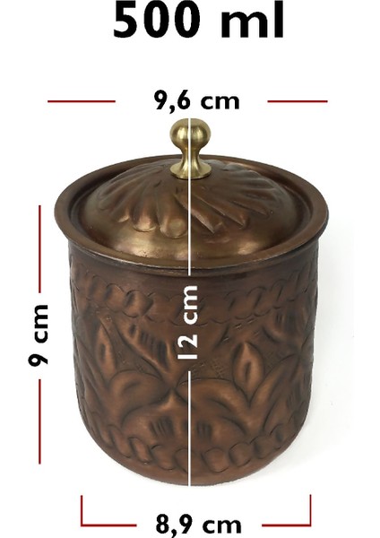 Anatolia Safran Antik Bakır Baharatlık No:1