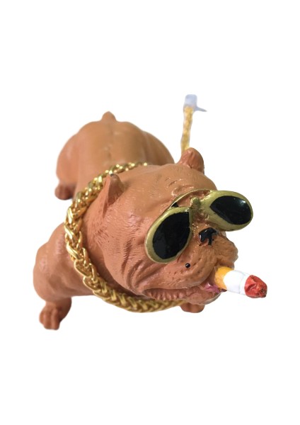 Pitbull Torpido Maskotu Kahverengi