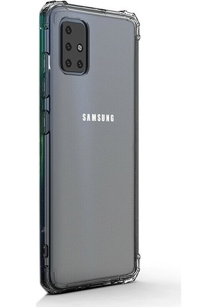 Samsung Galaxy A51 Kılıf AntiShock Ultra Koruma Sert Kapak Şeffaf