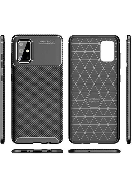 Samsung Galaxy A51 Kılıf Negro Karbon Dizayn Silikon Siyah fiyatları