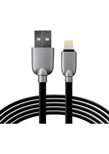 Lightning 3.0A 1.5 mm USB Kablo AL-24757 - Mavi