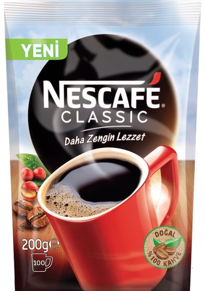 Nescafé Classic Çözünebilir Kahve 2x200gr Ekopaket