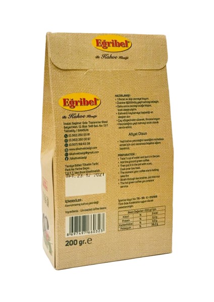 Yeşil Kahve 200 gr