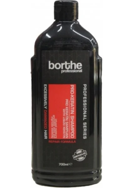 Borthe Professional Profesyonel Keratin Şampuanı 700 ml