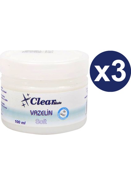 Vazelin Soft 100 Mlx3 Adet