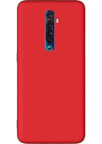Oppo Reno 2 Kılıf Premier Silikon Esnek Koruma Kırmızı