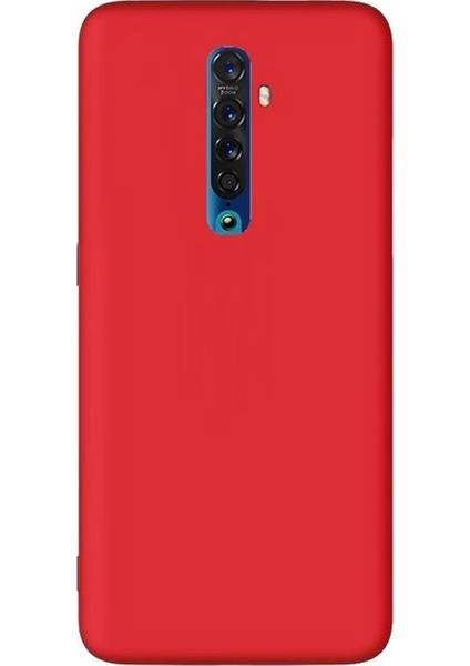 Oppo Reno 2Z Kılıf Premier Silikon Esnek Koruma Kırmızı
