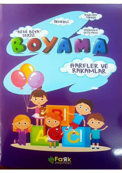 Beni Boya Serisi Harfler Ve Rakamlar - Tuğçe Yeşilbayrak