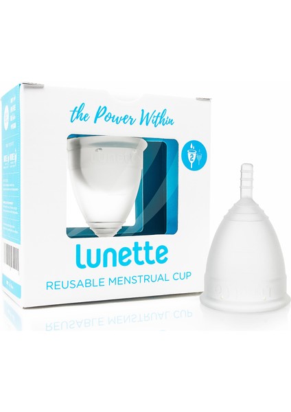 Adet Kabı- Model 2 Şeffaf Menstrual Kap