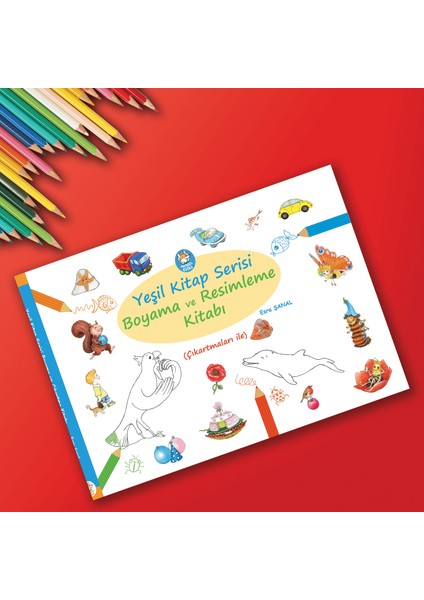 Resimleme Ve Boyama Kitabı - Esra Şanal (3 - 6 Yaş)