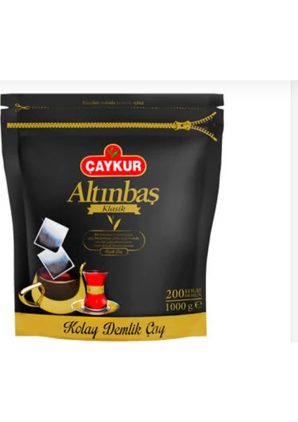 Altınbaş Demlik Poşet Çay 5 gr 200'lü 3 Paket