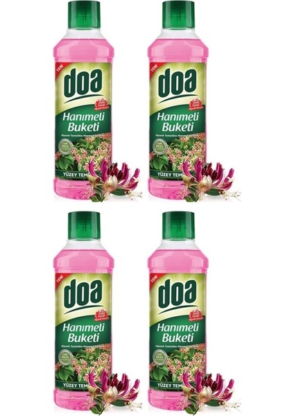 Yüzey Temizleyici Hanımeli 1000 ml 4'lü
