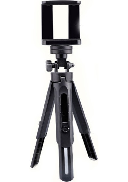 Döner Başlıklı Açılabilir Ayaklı Cep Telefonu Tripod 3 Ayak - AL2410