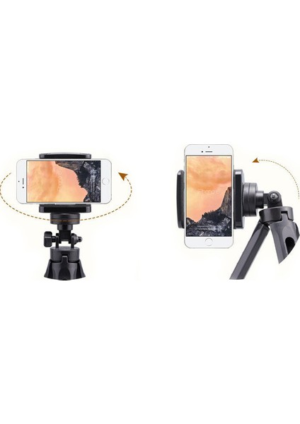 Döner Başlıklı Açılabilir Ayaklı Cep Telefonu Tripod 3 Ayak - AL2410