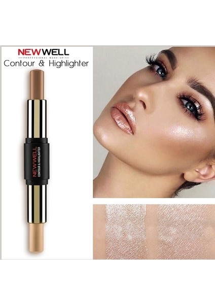 New Well Kontür - Prof. Contour Stick - Çift Taraflı