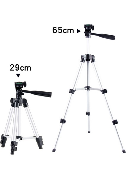 65CM Alüminyum Cep Telefonu+Kamera Tripod Stand AL-29767