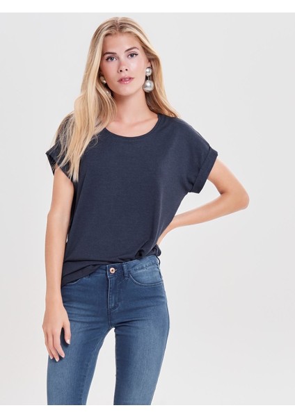15106662 Kadın Moster S/S O-Neck Top Noos Jrs T-Shirt High Risk Red modelleri