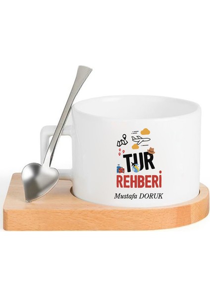 Tur Rehberi Temalı Fincan Seti