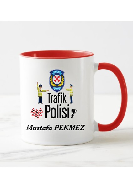 Trafik Polisi Temalı Kupa