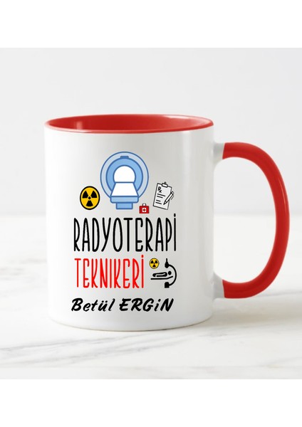 Radyoterapi Teknikeri Temalı Kupa