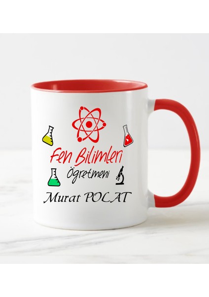 Fen Bilimleri Öğretmeni Temalı Kupa