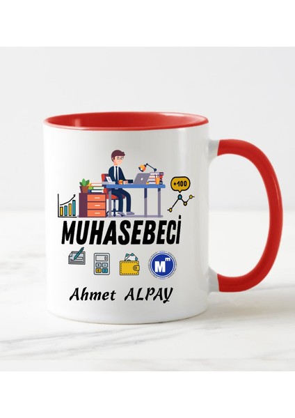 Muhasebeci Temalı Kupa