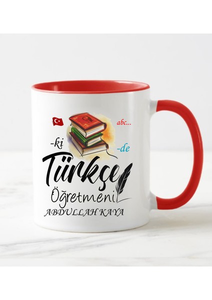 Türkçe Öğretmeni Temalı Kupa