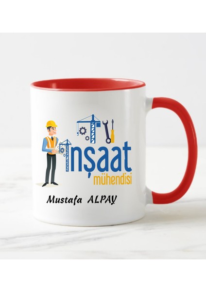 Inşaat Mühendisi Temalı Kupa1