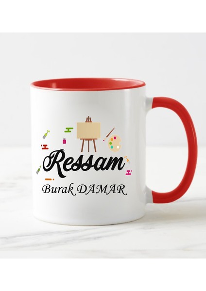 Ressam Temalı Kupa