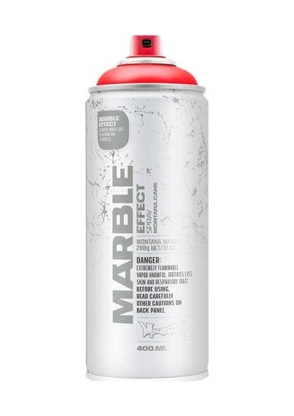 Marbel Effect Mermer Efekti Sprey Boya Kırmızı 400 ml