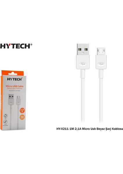 HY-X211 Micro USB Şarj Kablosu