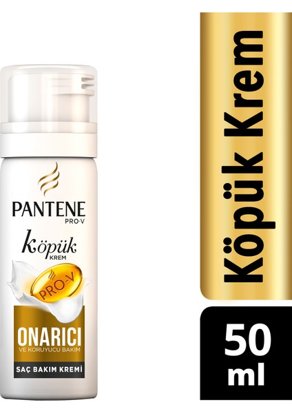 Onarıcı ve Koruyucu Bakım 50 ml Köpük Saç Bakım Kremi